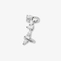 Serti sur Vide earcuff set with 6 diamonds