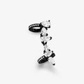 Clip d'oreille Serti sur Vide serti de 6 diamants