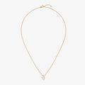 Serti sur Vide pendant set with 3 diamonds