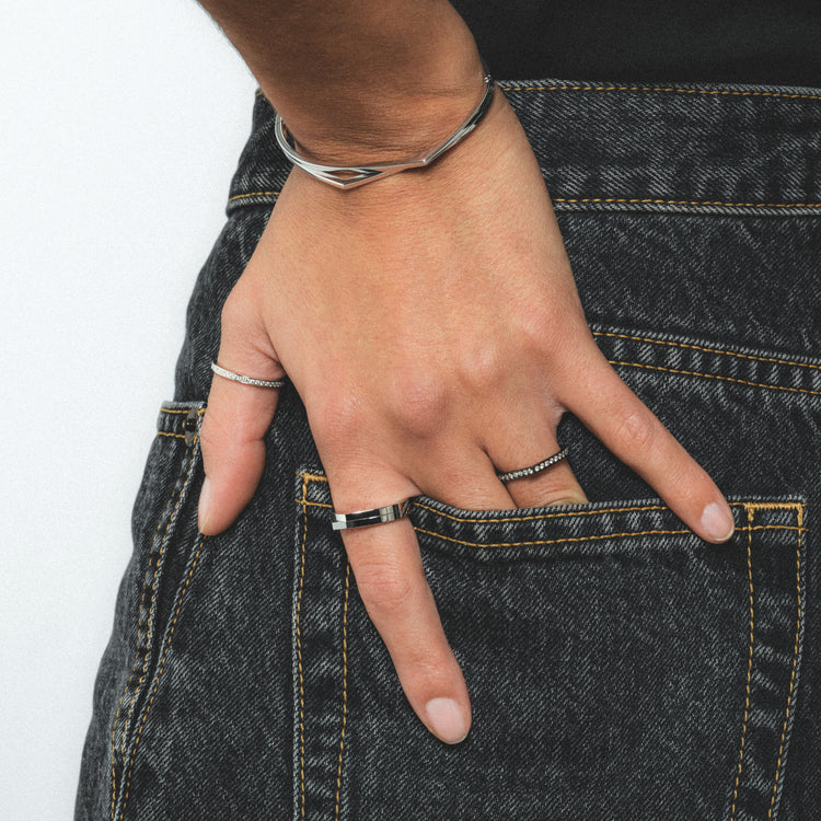 Antifer 2-row ring