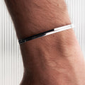 Bangle in white gold 18 carats