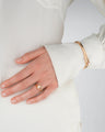 Serti Inversé bracelet set with 1 diamond