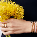Antifer bangle in pink gold 18 carats