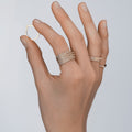 Antifer 2-row ring