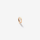 Antifer 2 rows earring in pink gold 18 carats