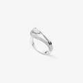 Bague Serti Inversé serti d'1 diamant