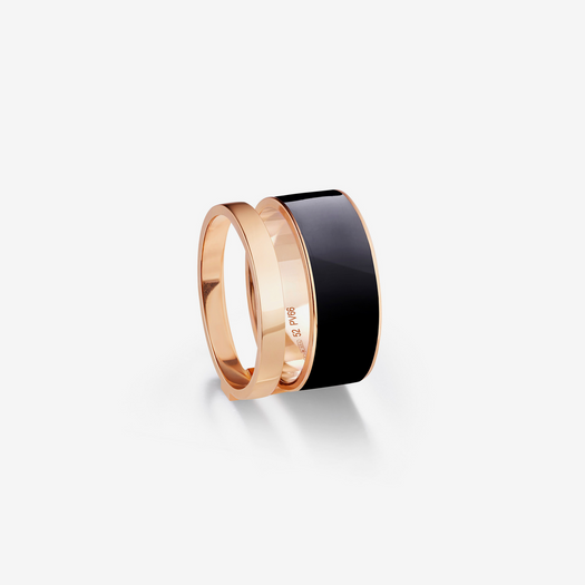 Berbere Chromatic Navy Blue lacquer ring