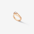 Bague Serti Inversé sertie d'1 diamant