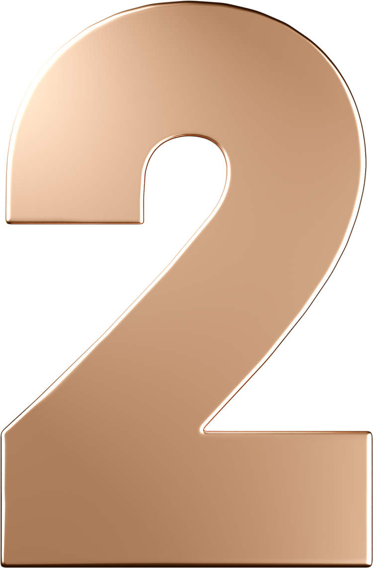 Letters Pink Gold Perso