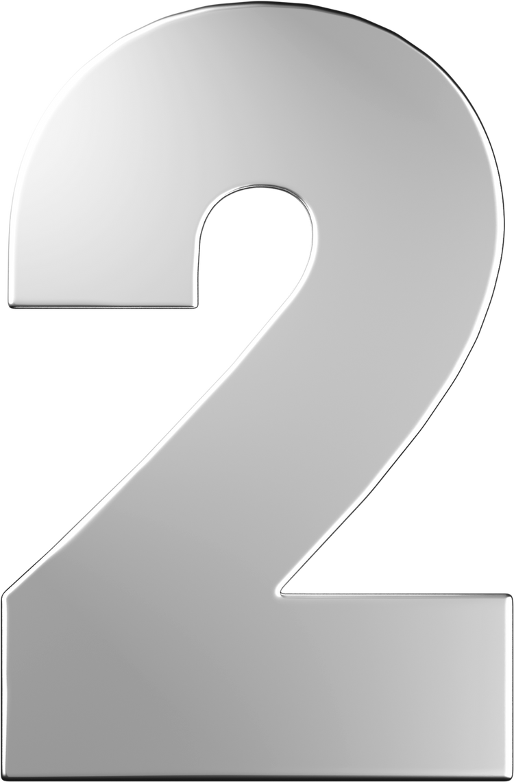 Letters White Gold Perso