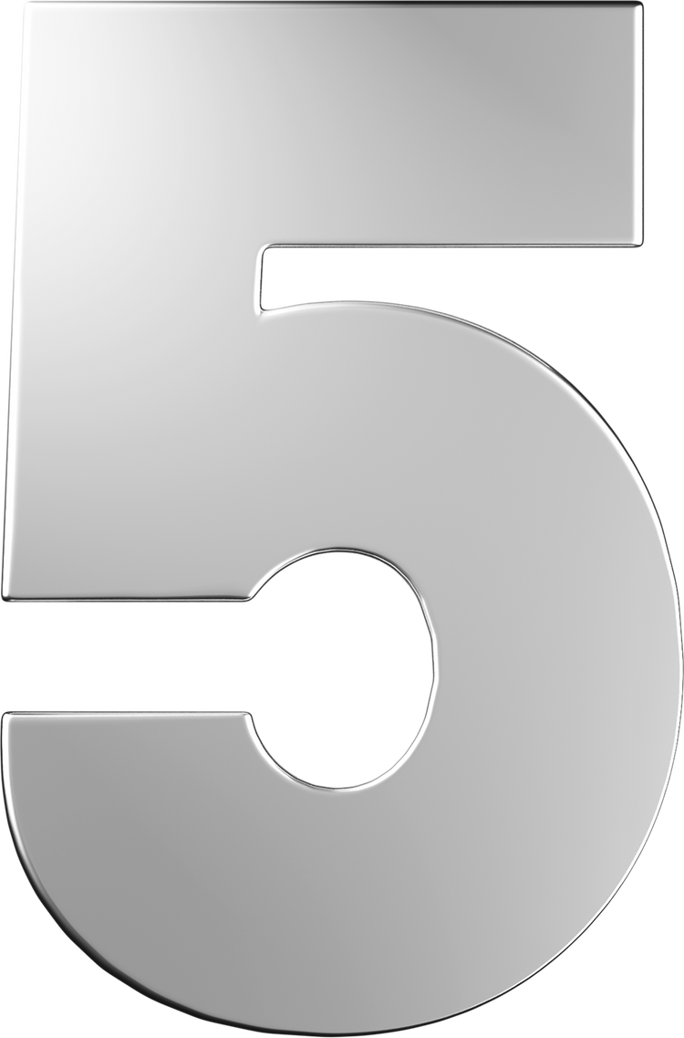 Letters White Gold Perso