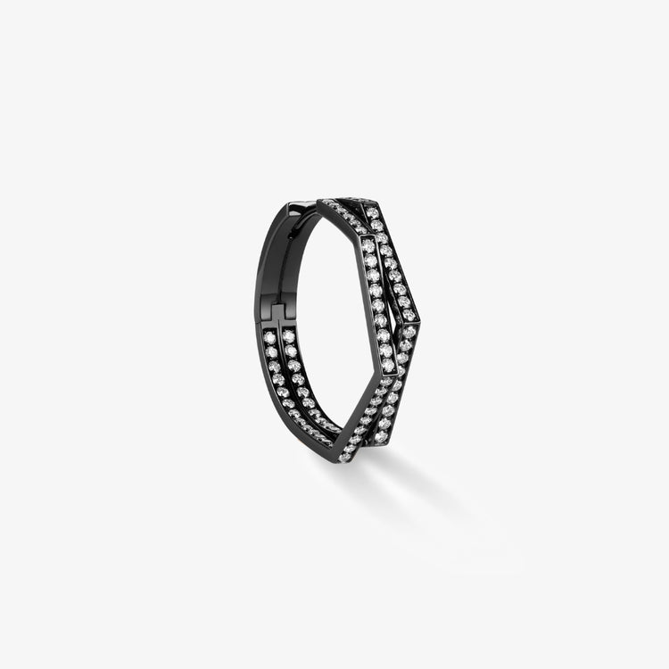 Antifer 2-row hoop earring M