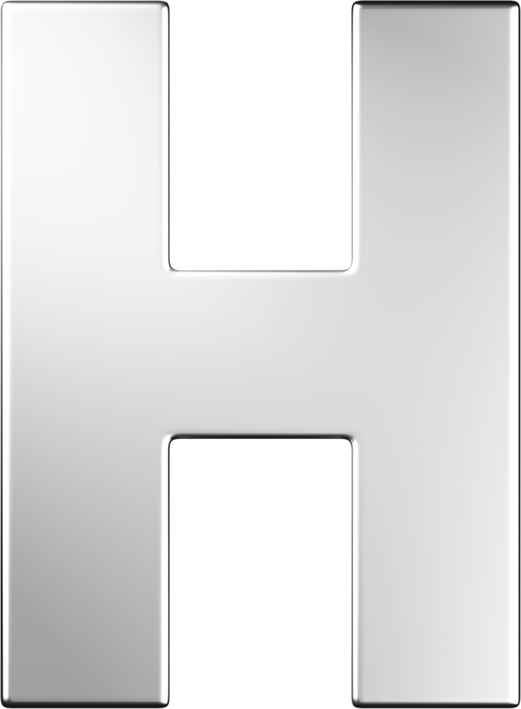 Letters White Gold Perso