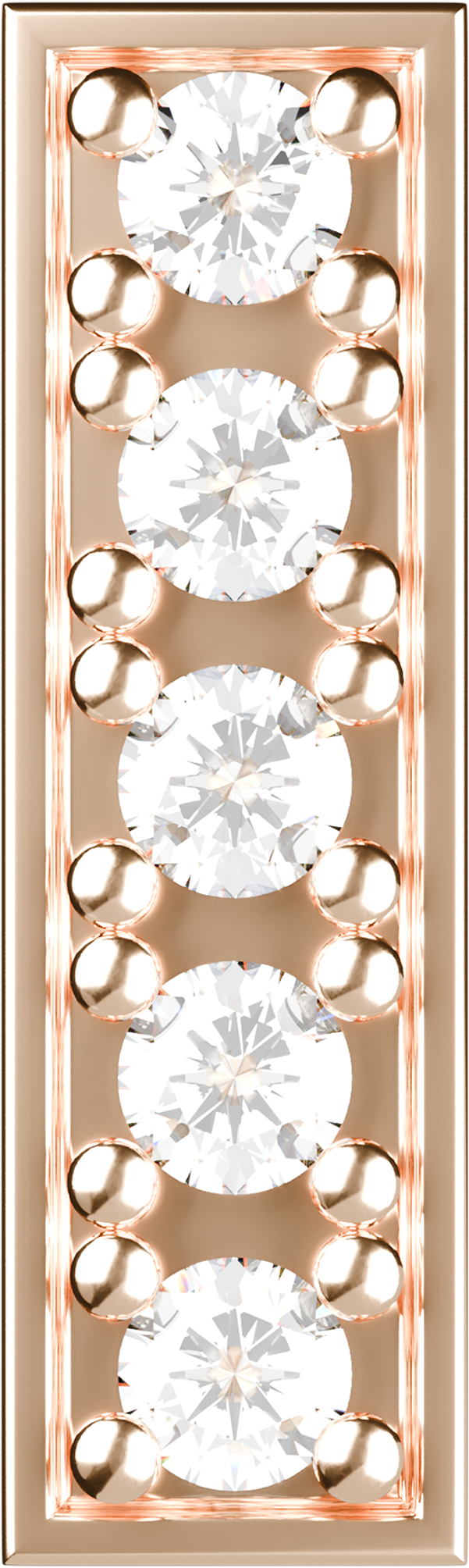 Letters Pink Gold Perso