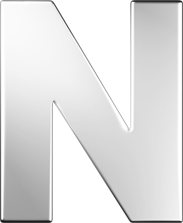 Letters White Gold Perso