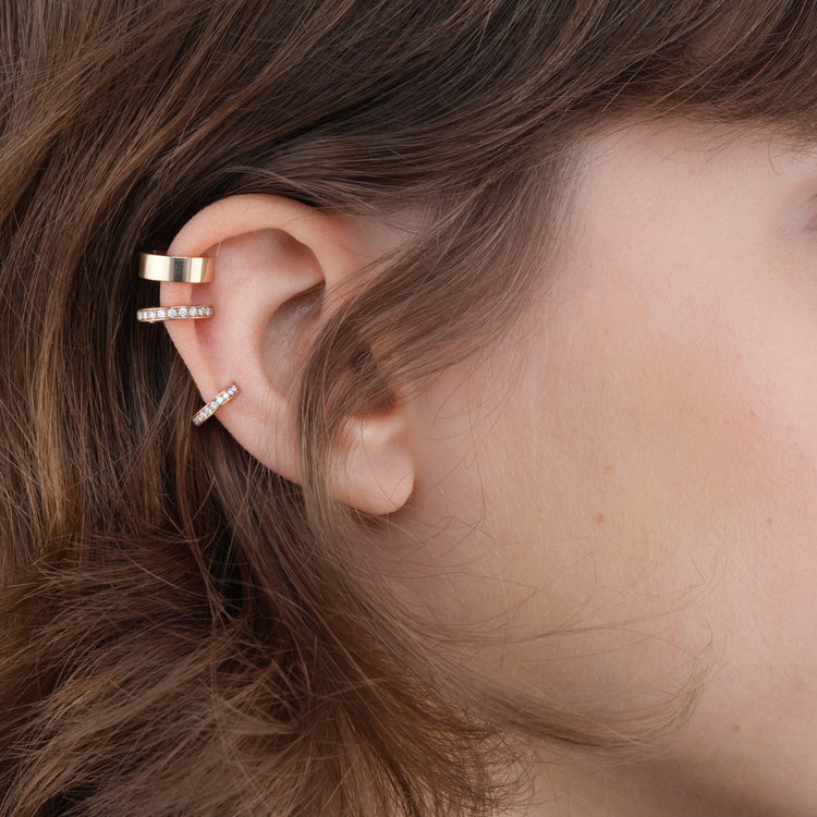 Berbere 2-row earcuff