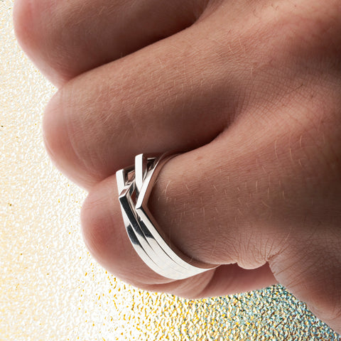 Antifer 4-row ring