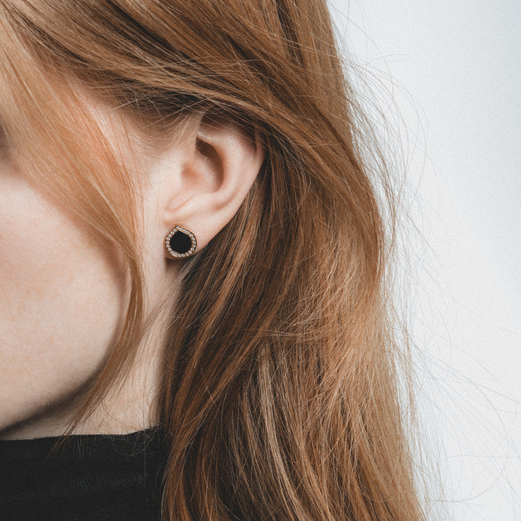 Puce d'oreille Antifer Onyx
