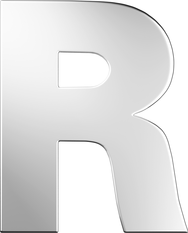 Letters White Gold Perso