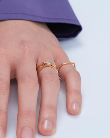 Antifer 4-row ring