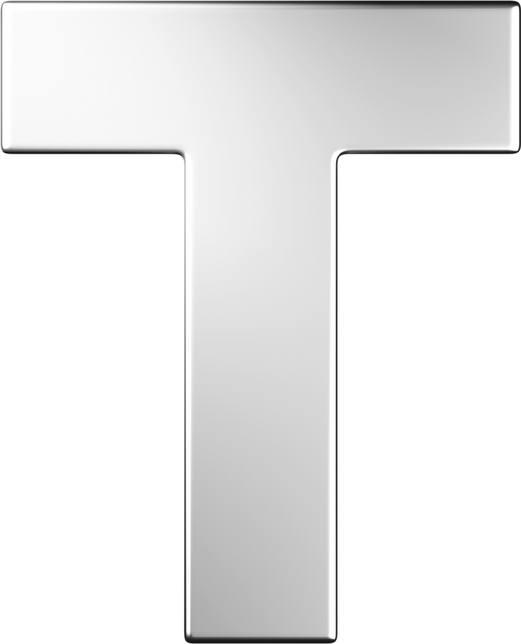 Letters White Gold Perso