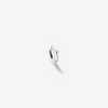 Antifer 2 rows earring in white gold 18 Carats